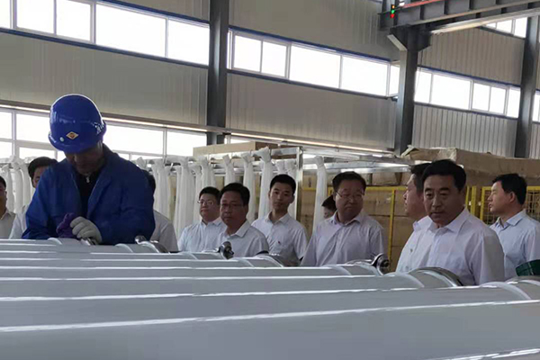 一諾環(huán)境一體化污水處理設(shè)備領(lǐng)導關(guān)懷